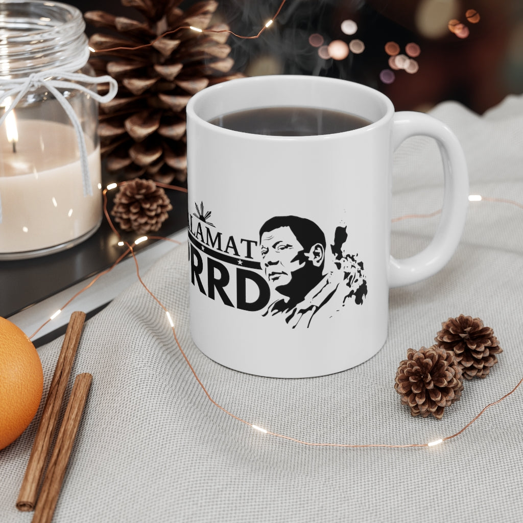 Salamat PRRD Coffee Mug | Duterte Ceramic Mug 11oz