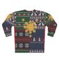 Philippines Filipino Ugly Sweater | Philippine Sun and Plaid Christmas Pullover | One of a kind Holiday Sweater