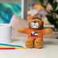 Personalized Filipino Stuffed Animal Toy  with Tee | Philippines & Italy Flag  | Gift for kids and adults | Holiday Gift idea