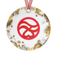 Philippines Filipino  Kabataang Baranggay KB Christmas Round tree Ornaments |