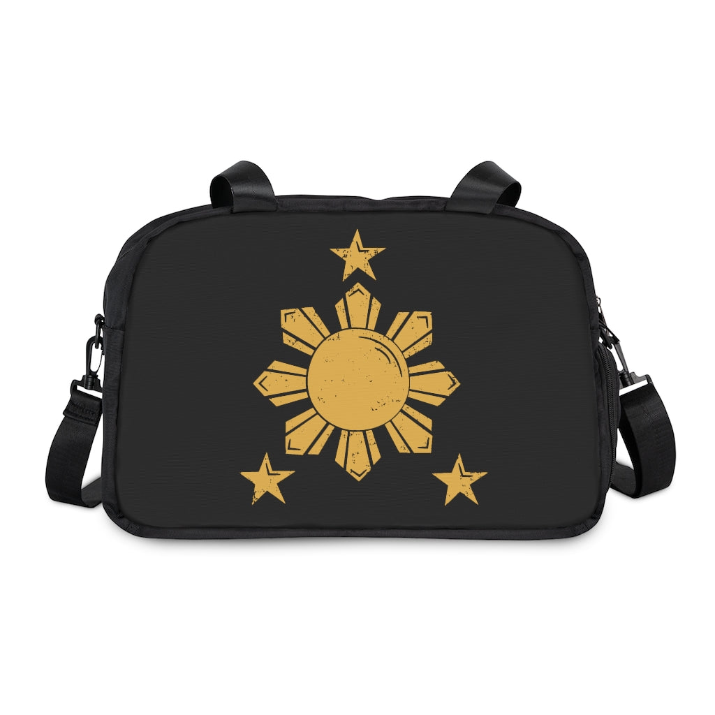 Philippines Filipino Inspired Fitness Handbag | Phiippines three star print