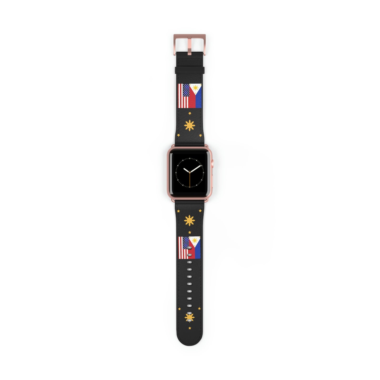 Philippine Sun and Star Apple Watch Band | Philippines Filipino Watch band.High Quality