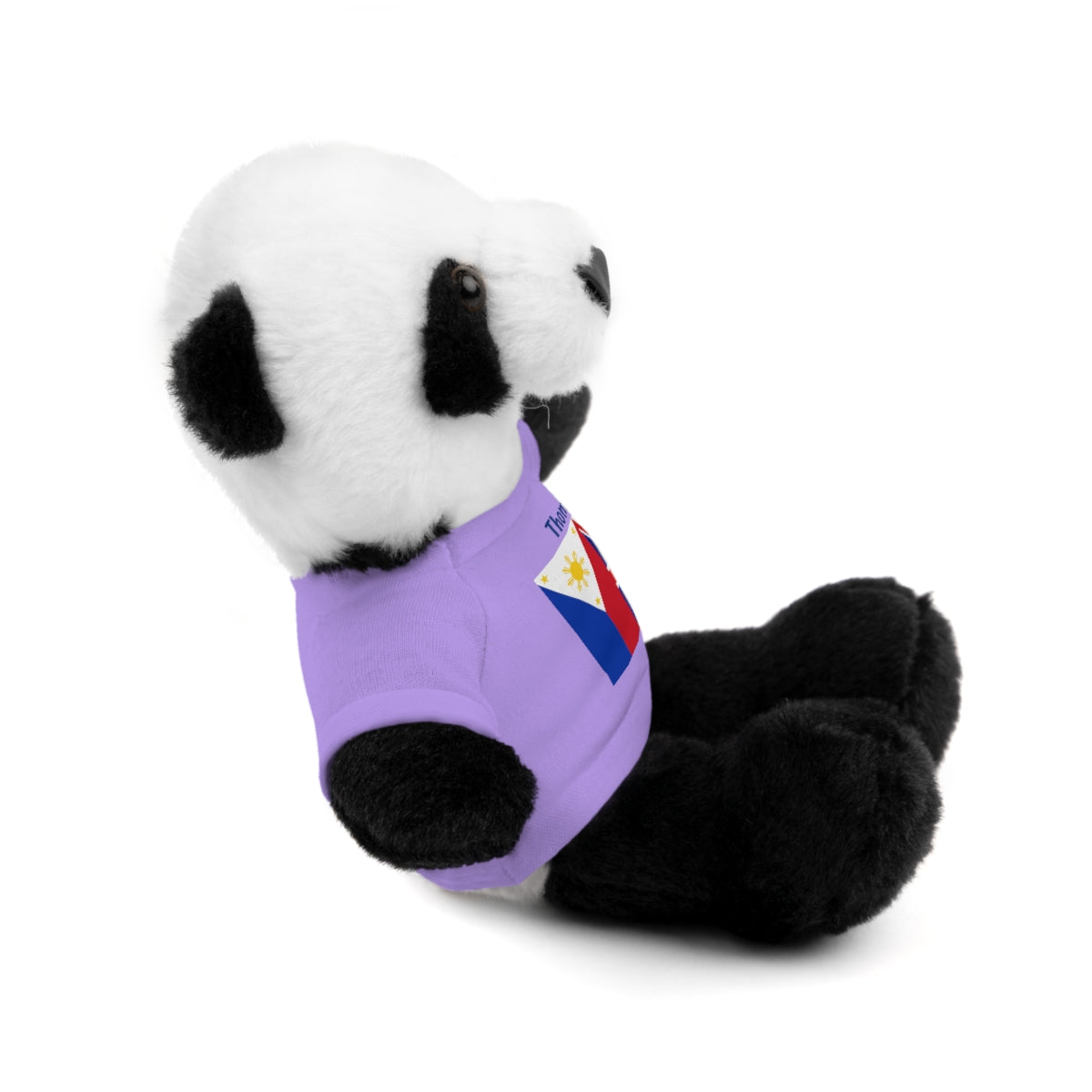 Personalized Filipino Stuffed Animal Toy  with Tee | Philippines & UK Flag | Gift for kids and adults | Holiday Gifting idea