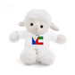 Personalized Filipino Stuffed Animal Toy  with Tee | Philippines & Italy Flag  | Gift for kids and adults | Holiday Gift idea