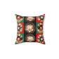 Philippines Filipino Christmas Parol Lantern Spun Polyester Square Pillow