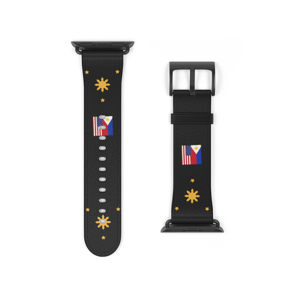 Philippine Sun and Star Apple Watch Band | Philippines Filipino Watch band.