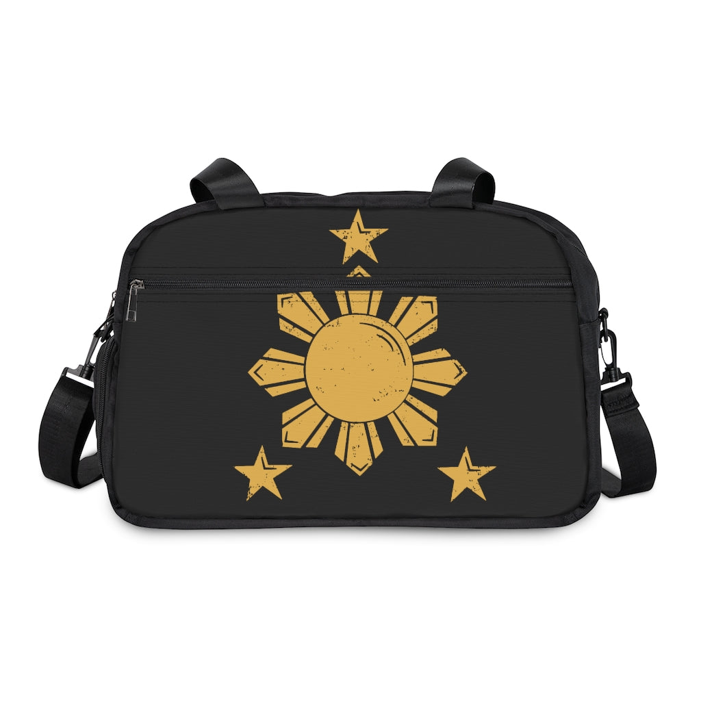 Philippines Filipino Inspired Fitness Handbag | Phiippines three star print