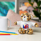 Personalized Filipino Stuffed Animal Toy  with Tee | Philippines & UK Flag | Gift for kids and adults | Holiday Gifting idea