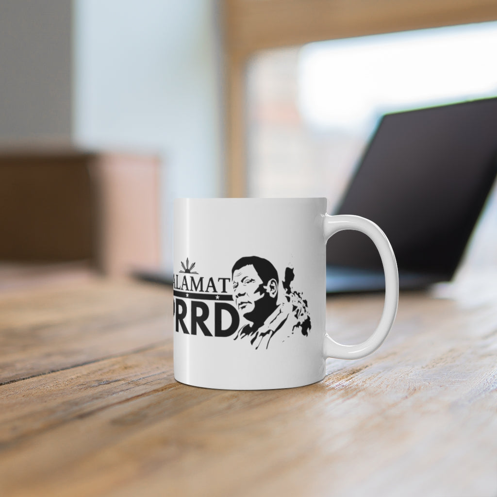 Salamat PRRD Coffee Mug | Duterte Ceramic Mug 11oz