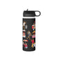 Philippines Street Food Theme Stainless Steel Water Bottle, Standard Lid