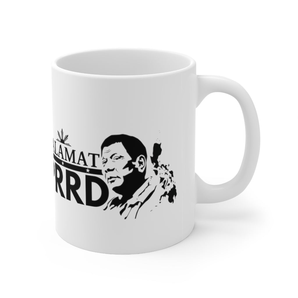 Salamat PRRD Coffee Mug | Duterte Ceramic Mug 11oz