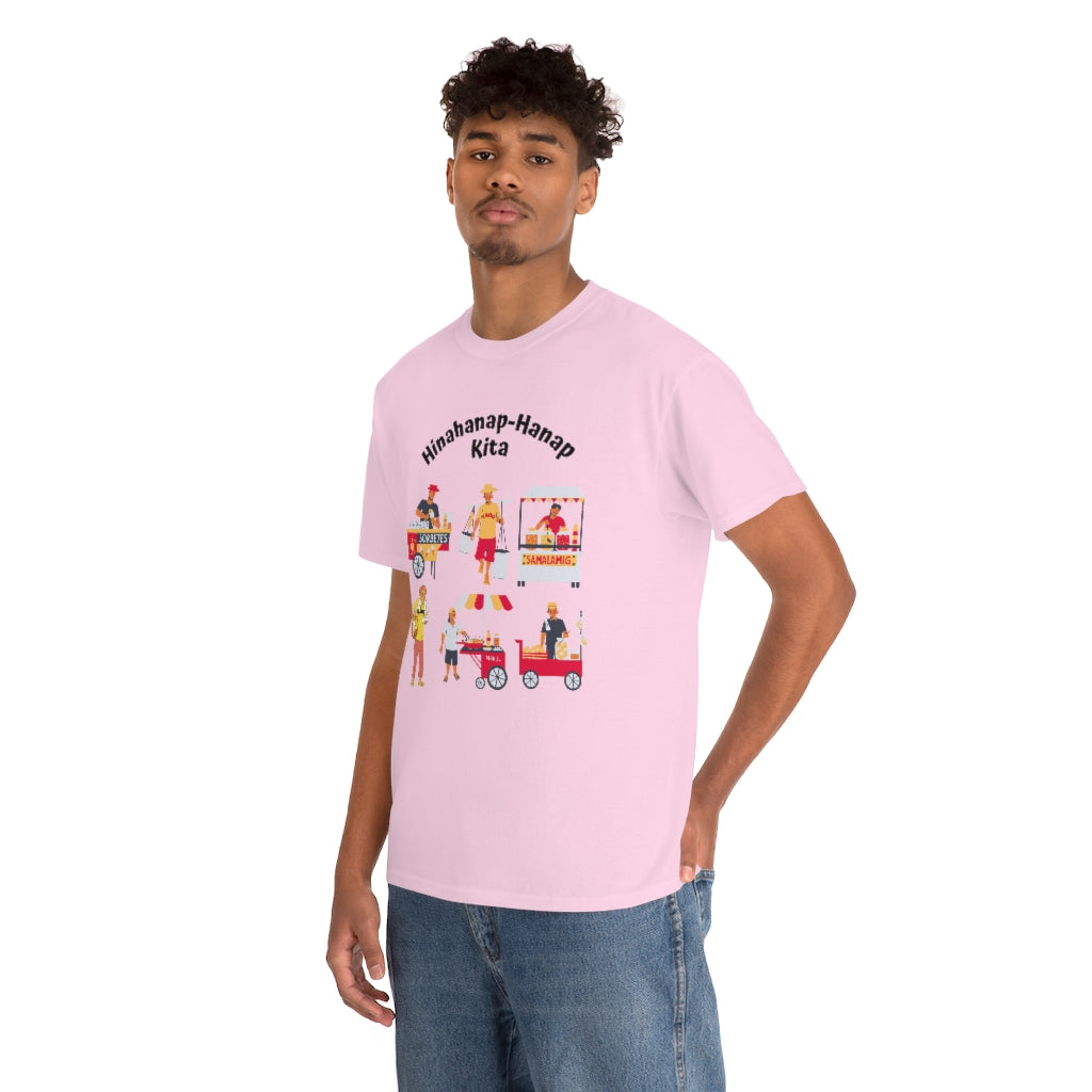 Philippines Hinahanap-hanap Kita Street Foods Unisex Heavy Cotton Shirt (LIght Colors)