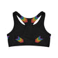 LGBT Pride Seamless Sports Bra | Rainbow Pride Summer Sports Bra