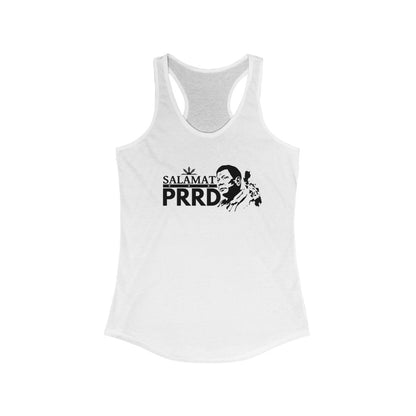 Salamat PRRD President Duterte  Shirt | Filipino  Women's Ideal Racerback Tank