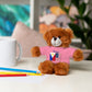 Personalized Filipino Stuffed Animal Toy  with Tee | Philippines and USA Flag | Gift for kids and adults | Holiday Gifting