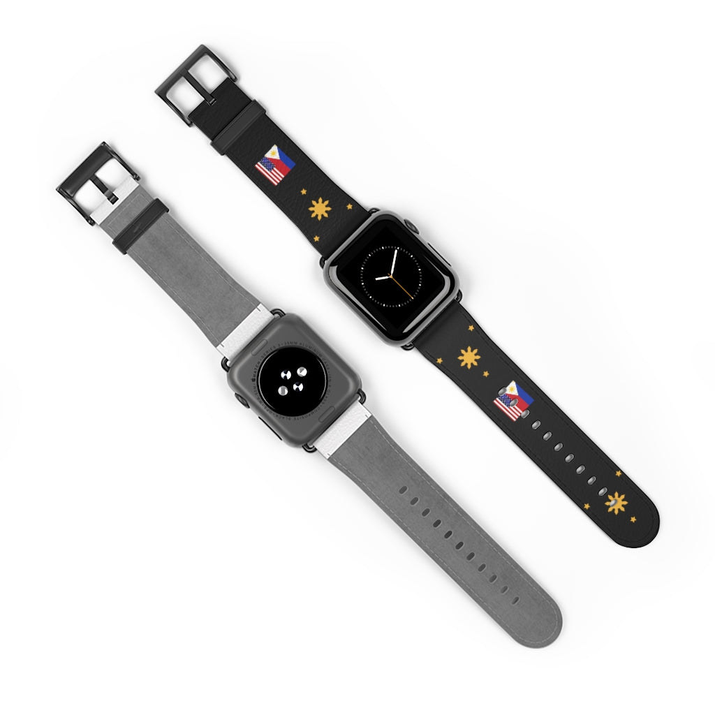 Philippine Sun and Star Apple Watch Band | Philippines Filipino Watch band.