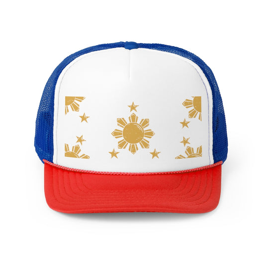 Philippine Sun and star Hat | Filipino Trucker cap