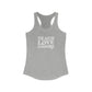 Teachers Teach Love Inspire  Slim Fit Women's Ideal Racerback Tank