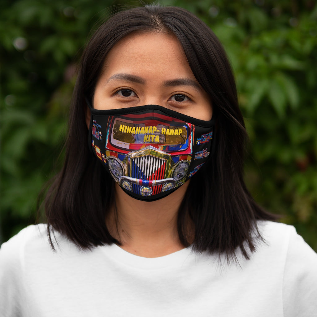 Philippine Jeepney Face Mask,  Funny filipino mask. Hinahanap hanap kita mask.  Mask Fitted