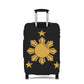 Philippines Babalik Ka Rin  Luggage Cover | Personalized  BBM inspired Suitcase Protector | Crisply Printed , Washable.