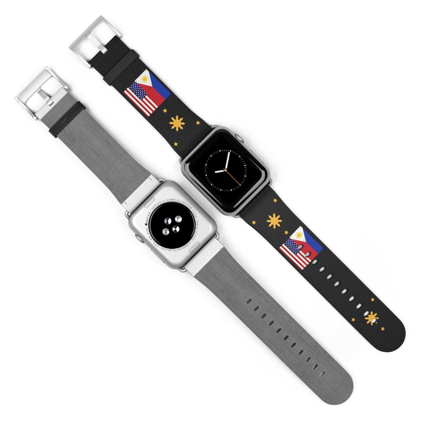 Philippine Sun and Star Apple Watch Band | Philippines Filipino Watch band.High Quality