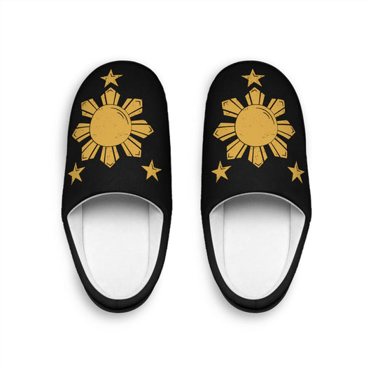 Philippines Filipino Three Stars and a Sun  Mens | Women's Indoor Slippers