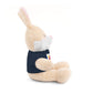 Personalized Filipino Stuffed Animal Toy  with Tee | Philippines & Italy Flag  | Gift for kids and adults | Holiday Gift idea