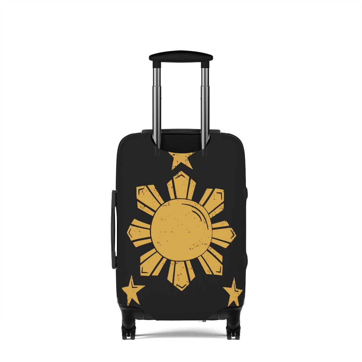 Vegan Vegitarian  Luggage Cover | personalized Suitcase  Protector | Crisply Printed , Washable.