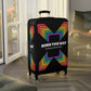 LGBT Prode Luggage Cover | Born this way Suitcase Protector | Crisply Printed , Washable.