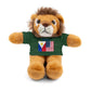 Personalized Filipino Stuffed Animal Toy  with Tee | Philippines and USA Flag | Gift for kids and adults | Holiday Gifting