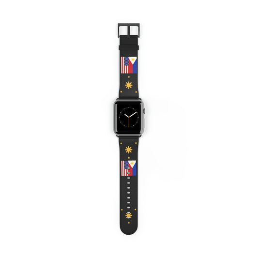 Philippine Sun and Star Apple Watch Band | Philippines Filipino Watch band.High Quality