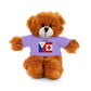 Personalized Filipino Stuffed Animal Toy  with Tee | Philippines & Canada Flag | Gift for kids and adults | Holiday Gifting