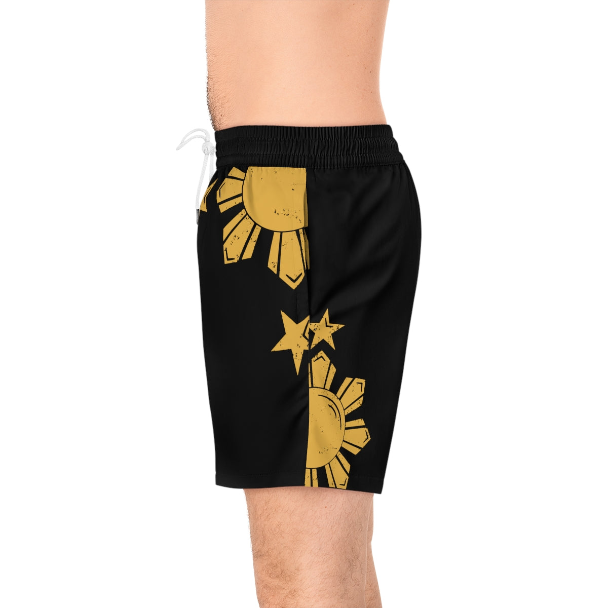 Men's Mid-Length Swim Shorts (AOP)