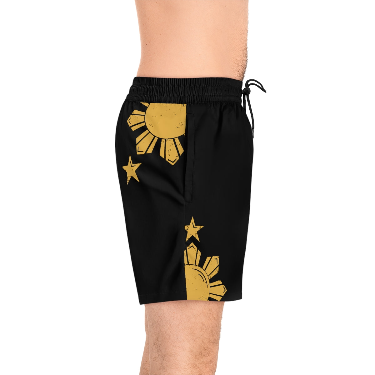 Men's Mid-Length Swim Shorts (AOP)