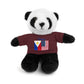 Personalized Filipino Stuffed Animal Toy  with Tee | Philippines and USA Flag | Gift for kids and adults | Holiday Gifting