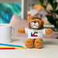 Personalized Filipino Stuffed Animal Toy  with Tee | Philippines & Italy Flag  | Gift for kids and adults | Holiday Gift idea