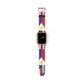 Filipino Philippines USA Mixed flag  Watch Band, Philippine Fashion, Fit watch band.Philippine Accesories.