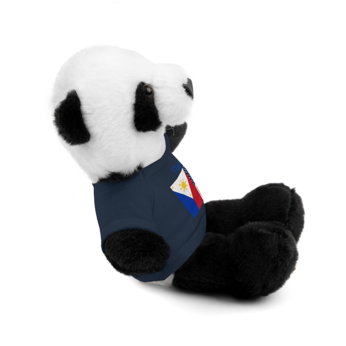 Personalized Filipino Stuffed Animal Toy  with Tee | Philippines and USA Flag | Gift for kids and adults | Holiday Gifting