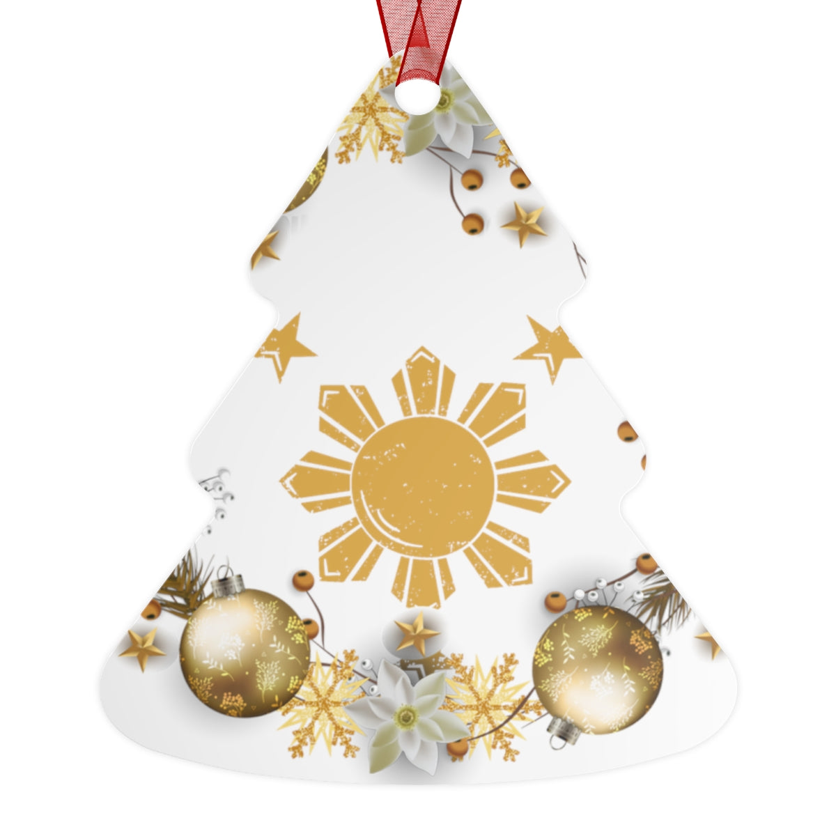 Philippines Filipino Proud of my Ancestors Christmas tree Ornaments |