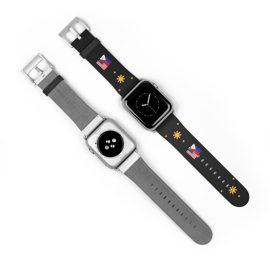 Philippine Sun and Star Apple Watch Band | Philippines Filipino Watch band.