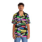 Funny Philippines Filipino Men's Hawaiian Shirt | Manila Cities and Streets Theme