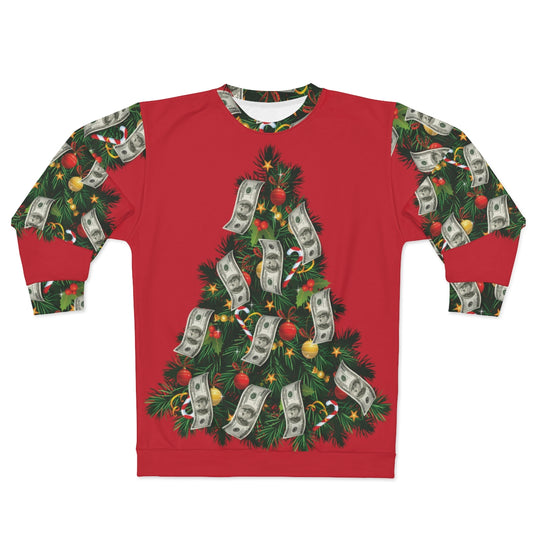 Funny Ugly Sweater | Dollar Money  on a Christmas Tree One of a kind Christmas Pullover