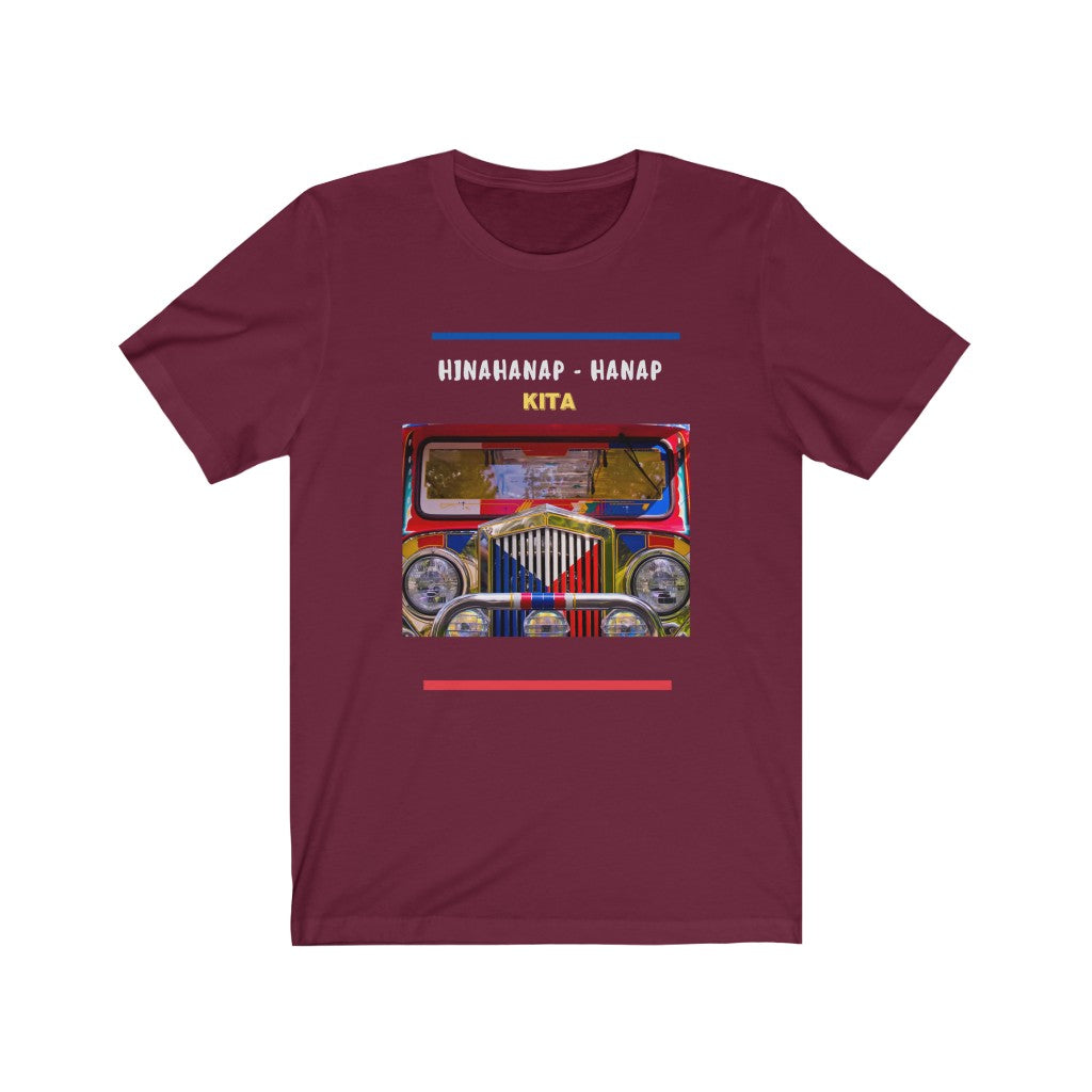 Filipino Shirt, Patriotic  Philippine Fashion, Filipino shirt, , Pinoy Shirt,   Hinahanap hanap kita  Jeepney shirt