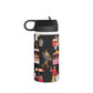 Philippines Street Food Theme Stainless Steel Water Bottle, Standard Lid