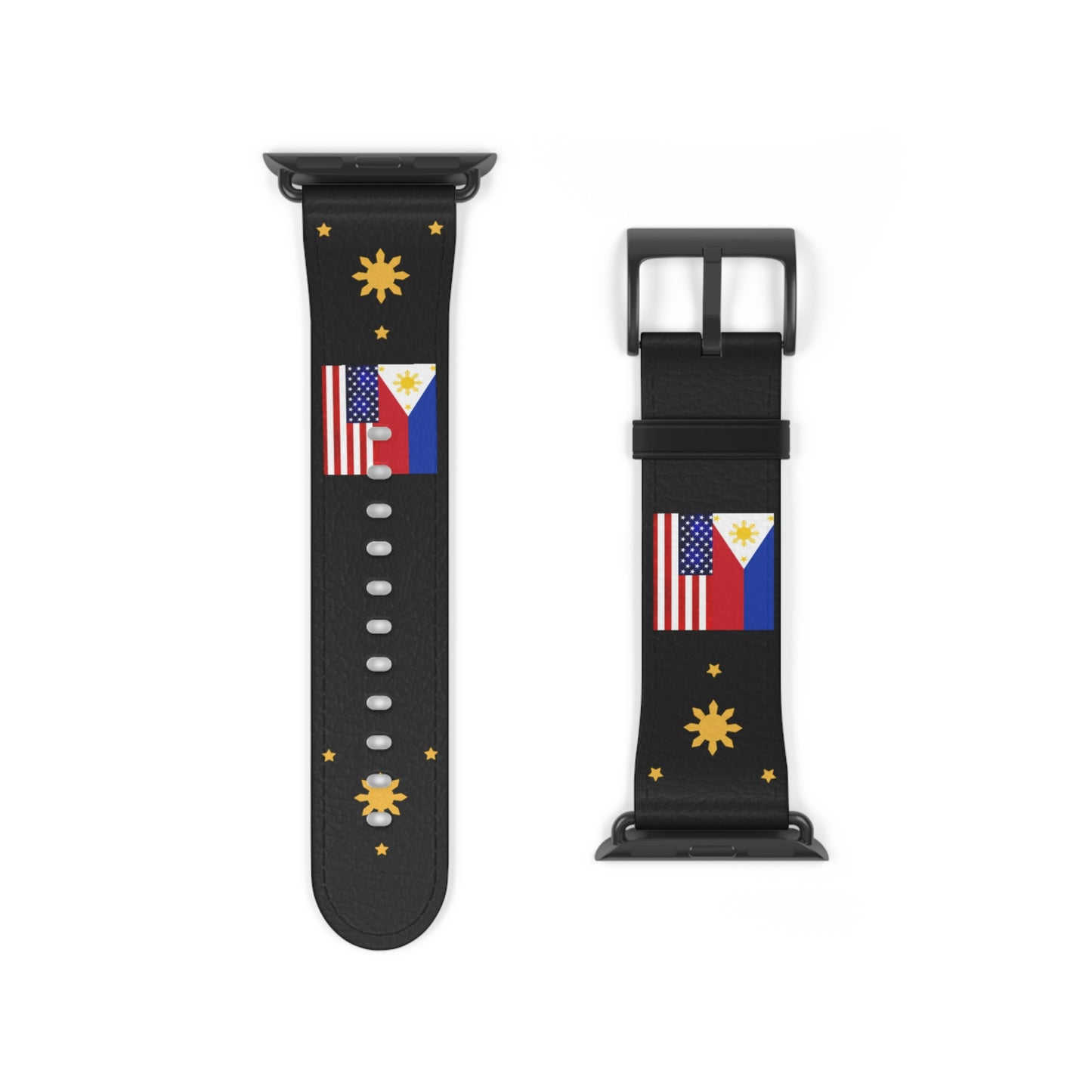 Philippine Sun and Star Apple Watch Band | Philippines Filipino Watch band.High Quality