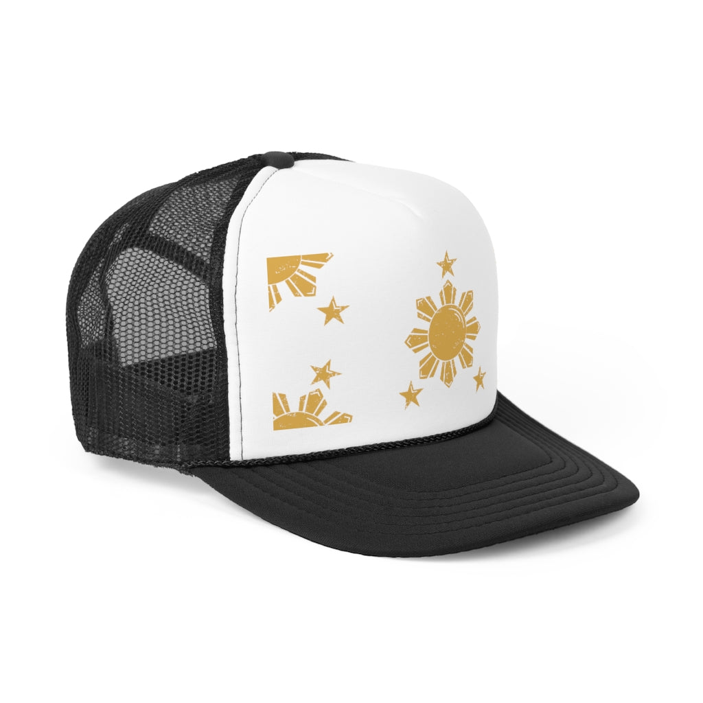 Philippine Sun and star Hat | Filipino Trucker cap