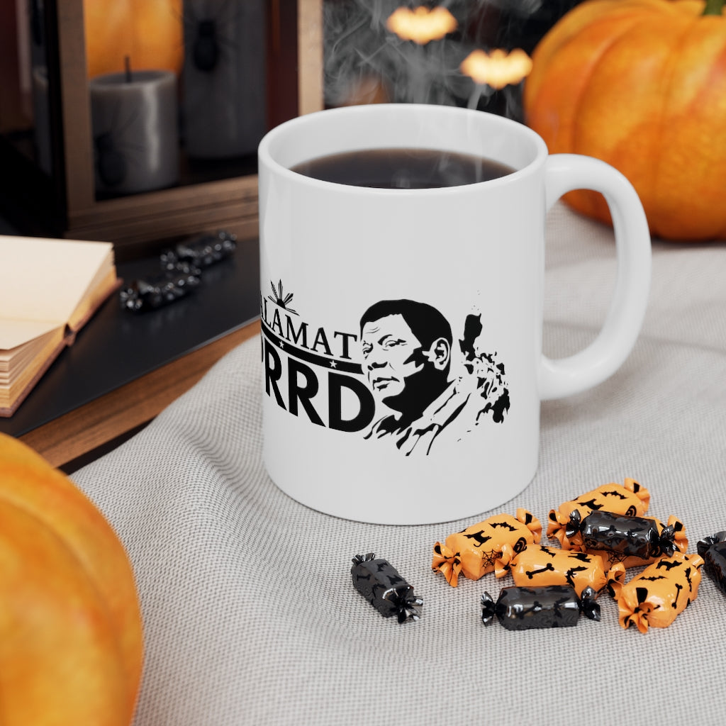 Salamat PRRD Coffee Mug | Duterte Ceramic Mug 11oz