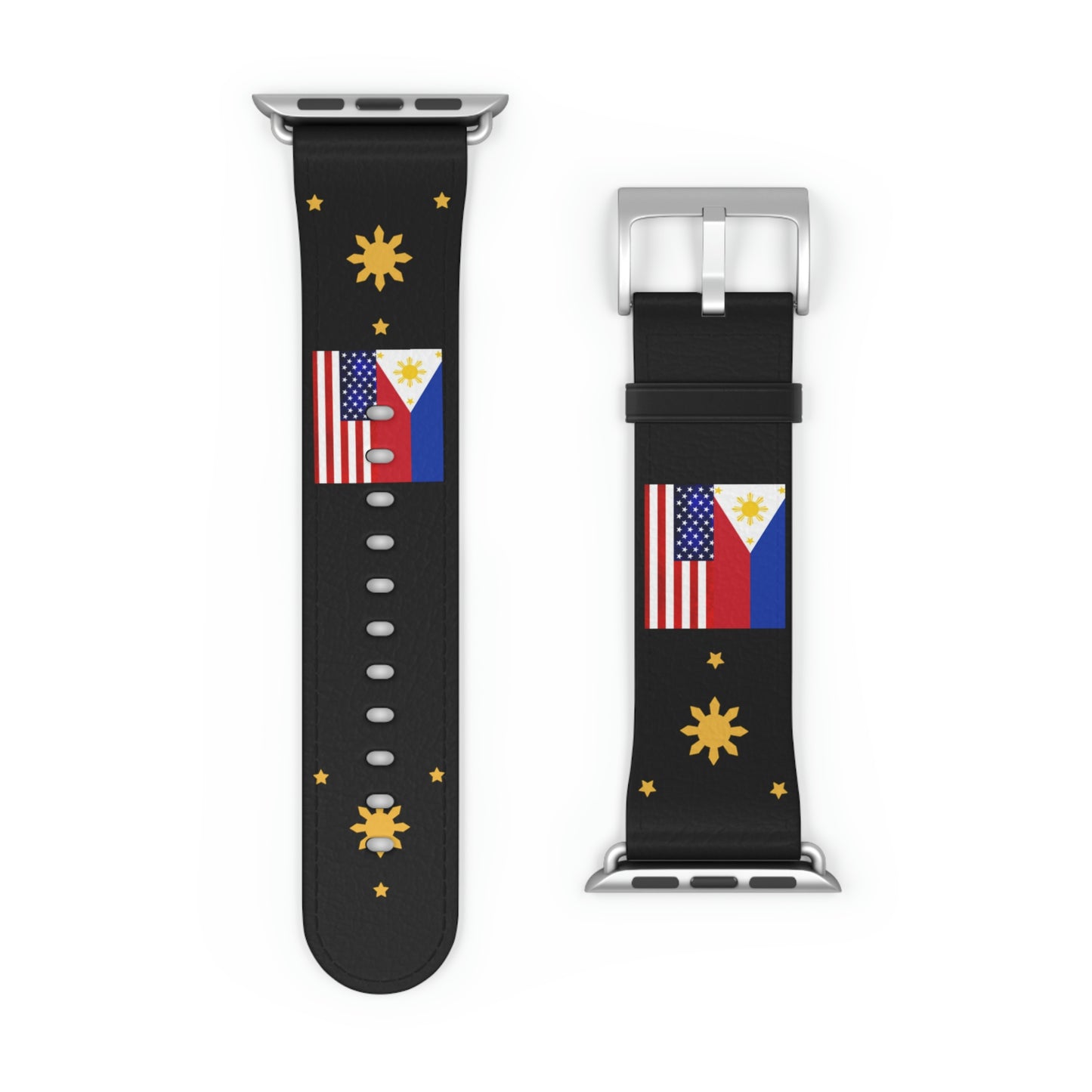 Philippine Sun and Star Apple Watch Band | Philippines Filipino Watch band.High Quality