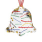 Personalized Filipino Christmas Tree   Metal Ornaments, Filipino Christmas Greetings in different native dialects