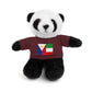 Personalized Filipino Stuffed Animal Toy  with Tee | Philippines & Italy Flag  | Gift for kids and adults | Holiday Gift idea